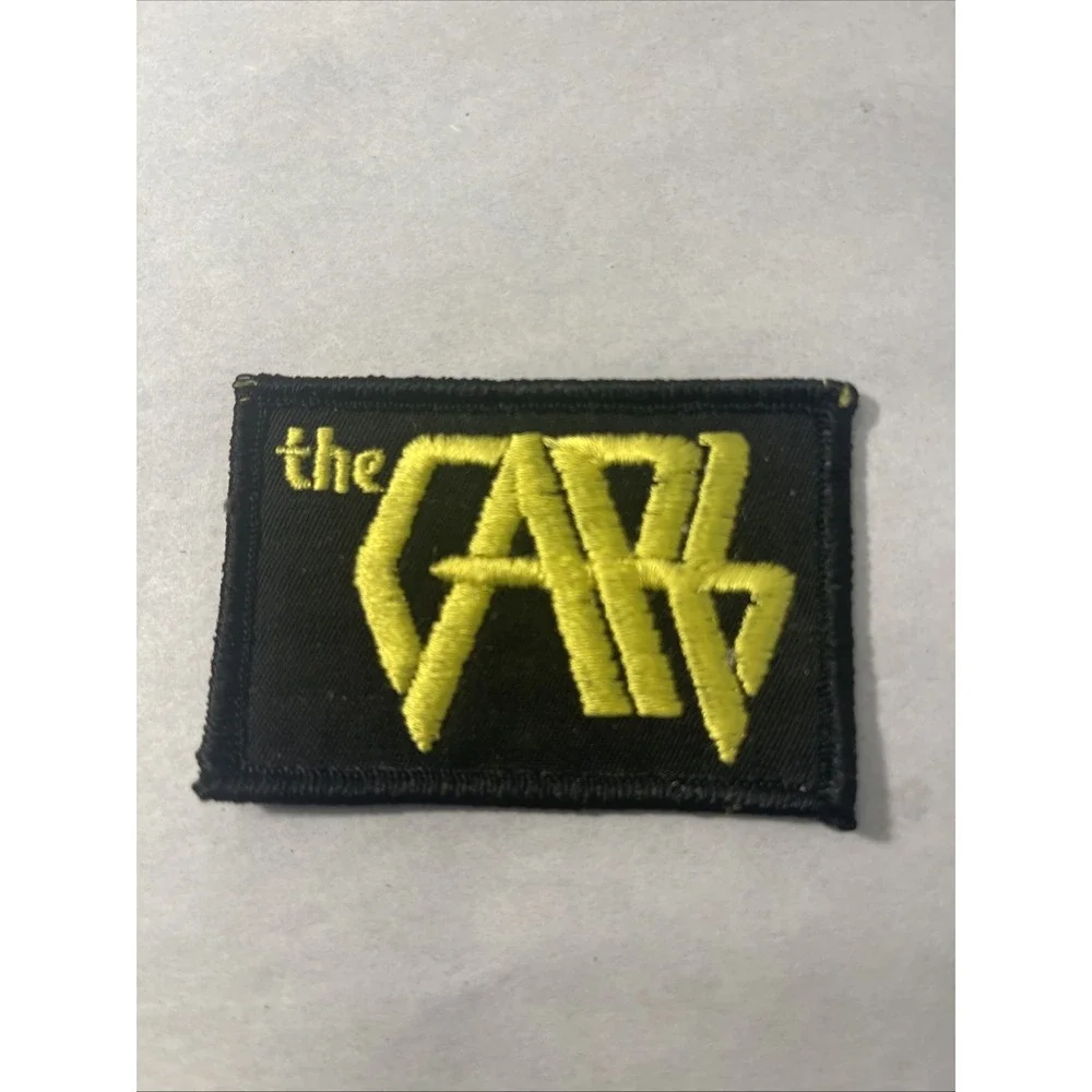 The Cars Rock Band Yellow and Black Embroidered Patch Vintage - Picture 1 of 8